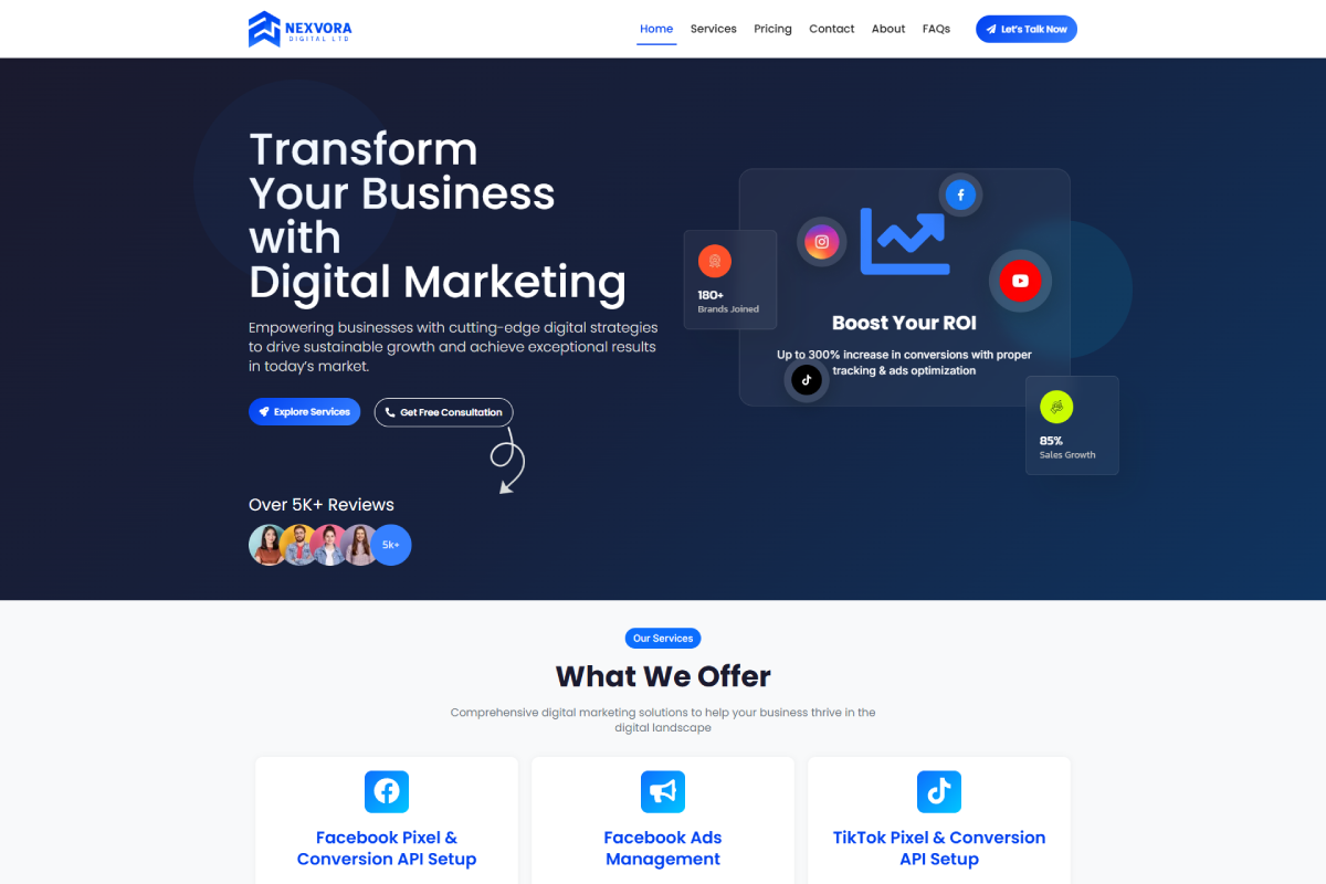 "Nexvoradigital' - Marketing Agency